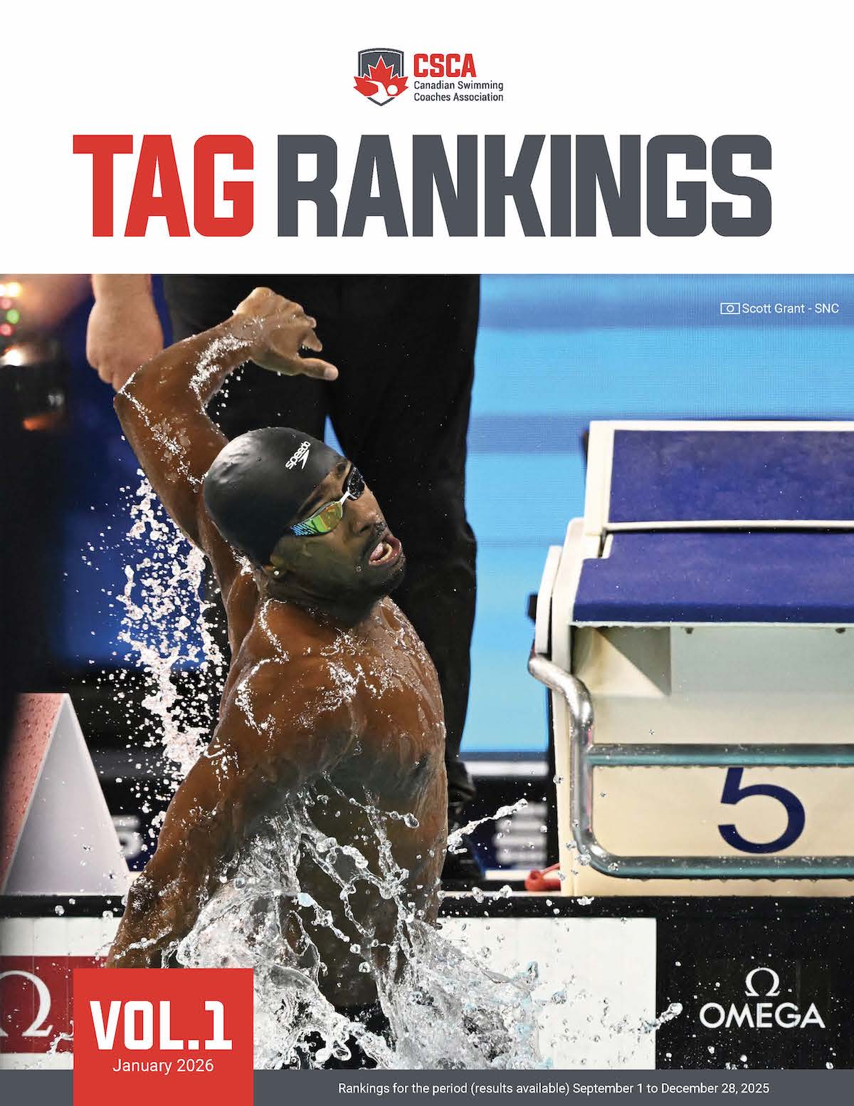 TAG Rankings January 2026